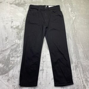 Rag Bone Nina High Rise Ankle Cigarette Black Jeans Womens Sz 30 Fits 29" Grunge